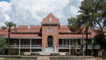 The Old Main building on the University of Arizona campus